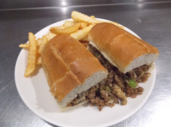 western steak sub and fries